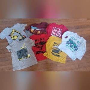Boys 4T Truck/ Cars Tops Lot